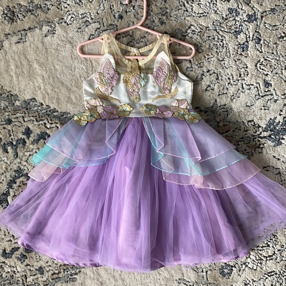 Toddler unicorn dress